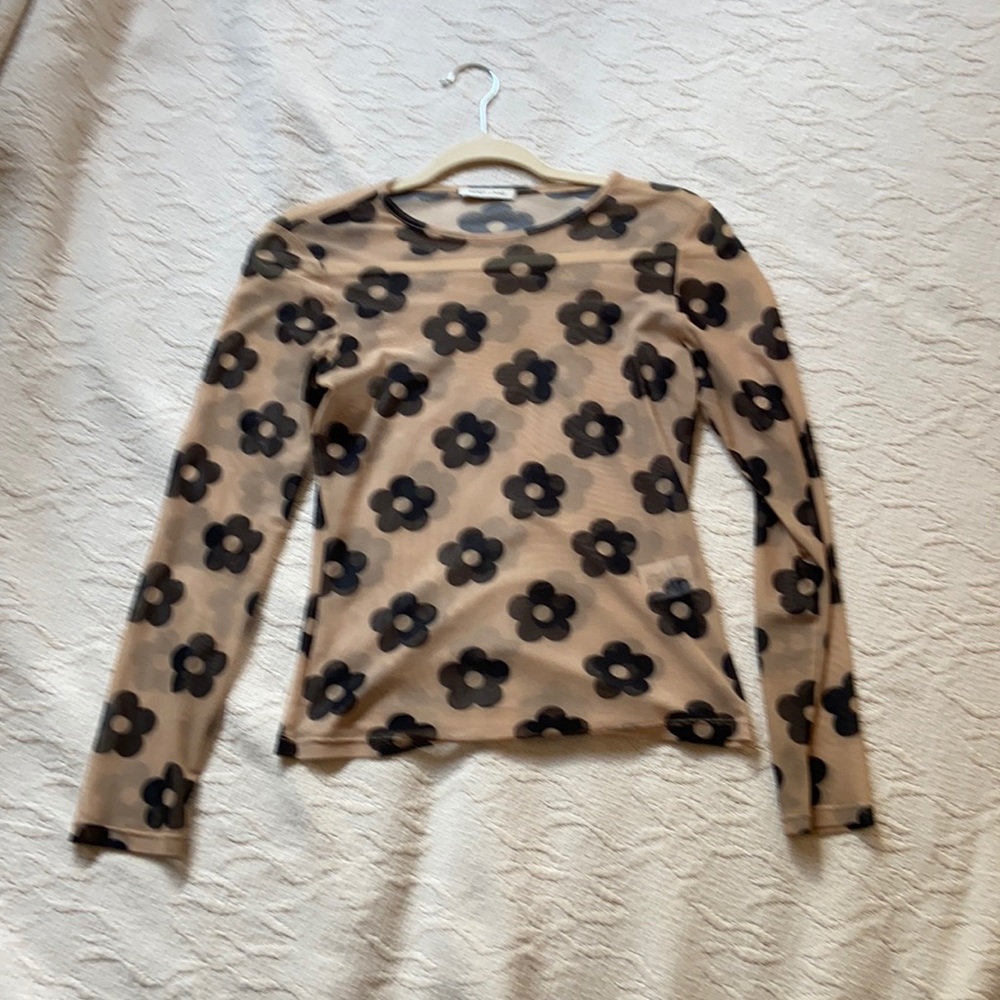 Sandy Liang Mesh Shirt